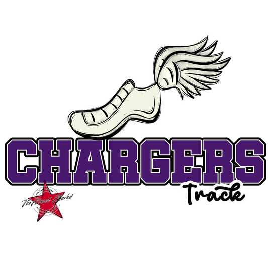 Chargers Varsity Track-Purple