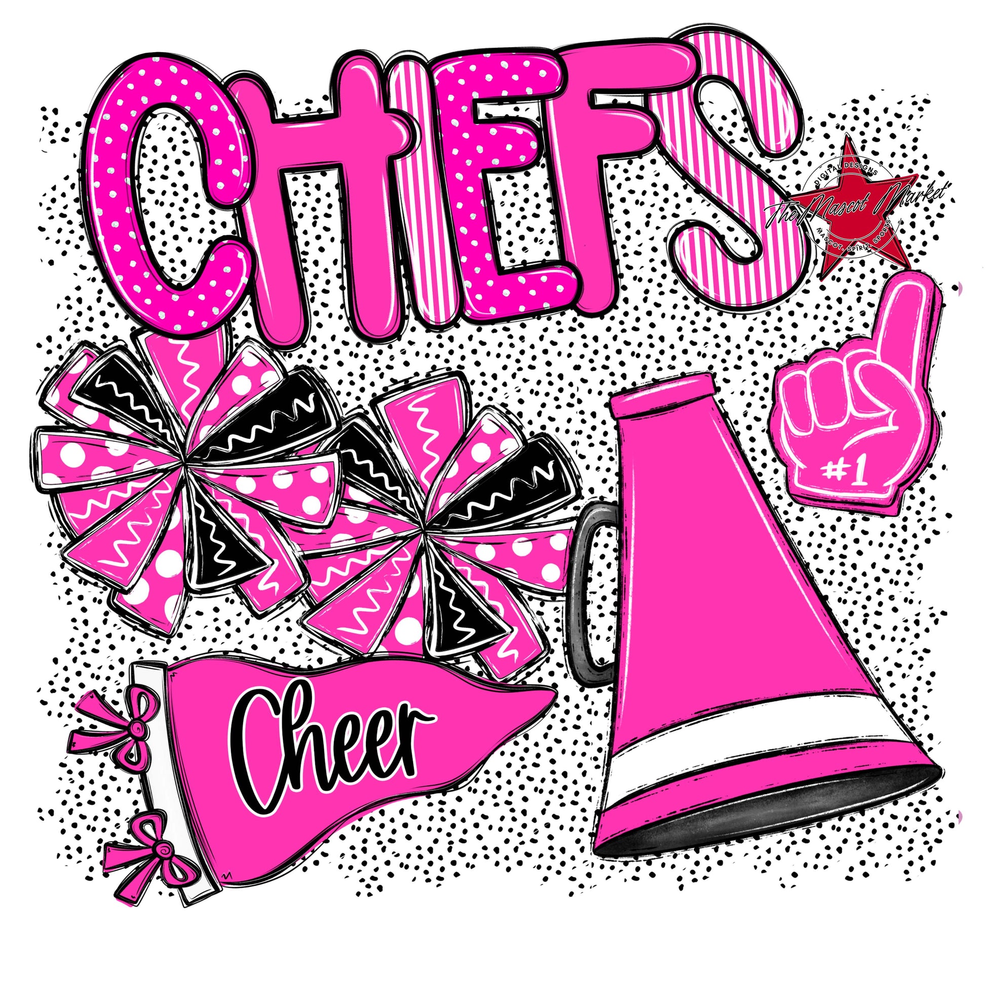 Chiefs Cheer Spirit-Pink