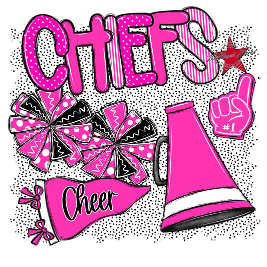 Chiefs Cheer Spirit-Pink