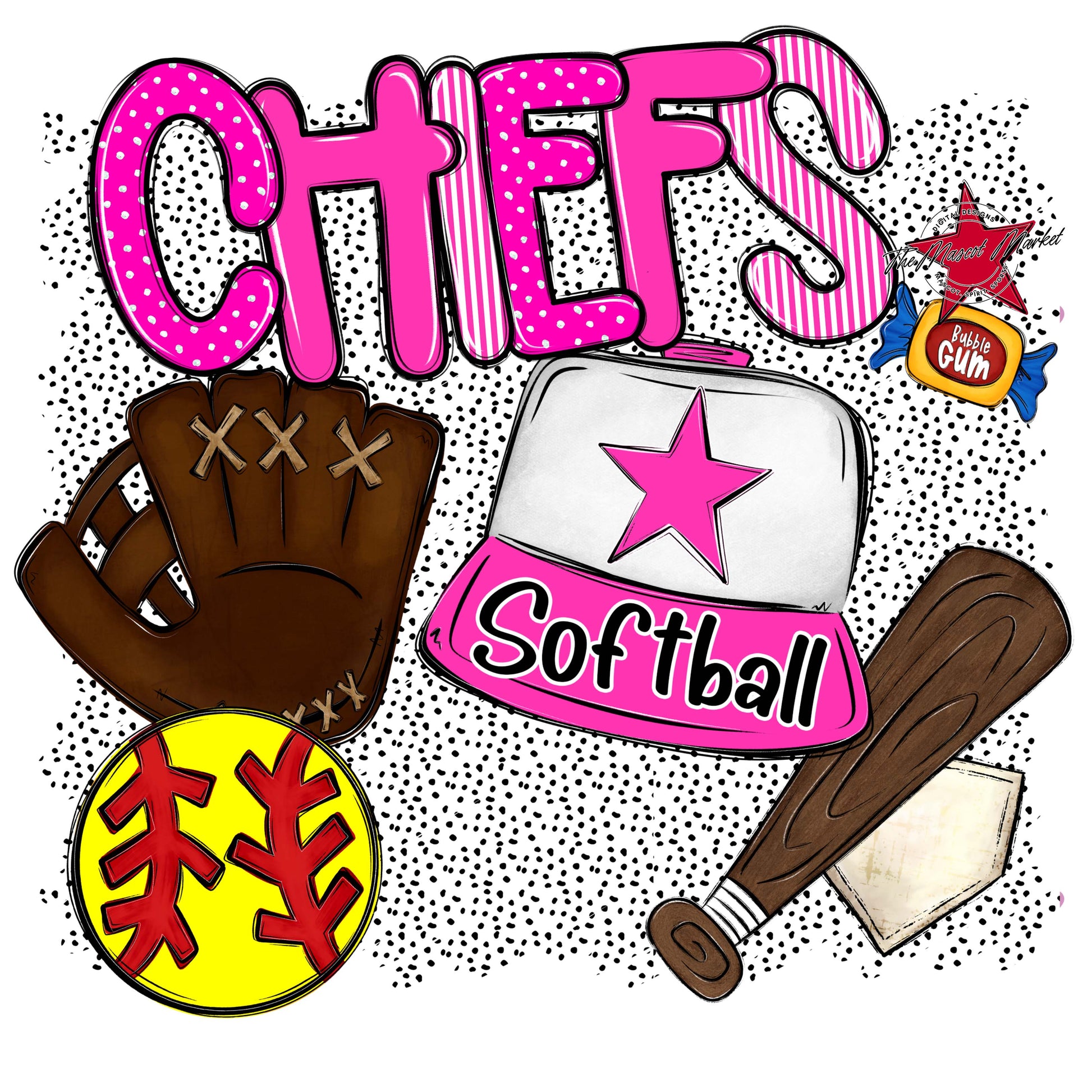 Chiefs Softball Spirit-Pink