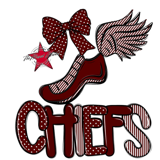 Chiefs Track Spirit Design-Maroon