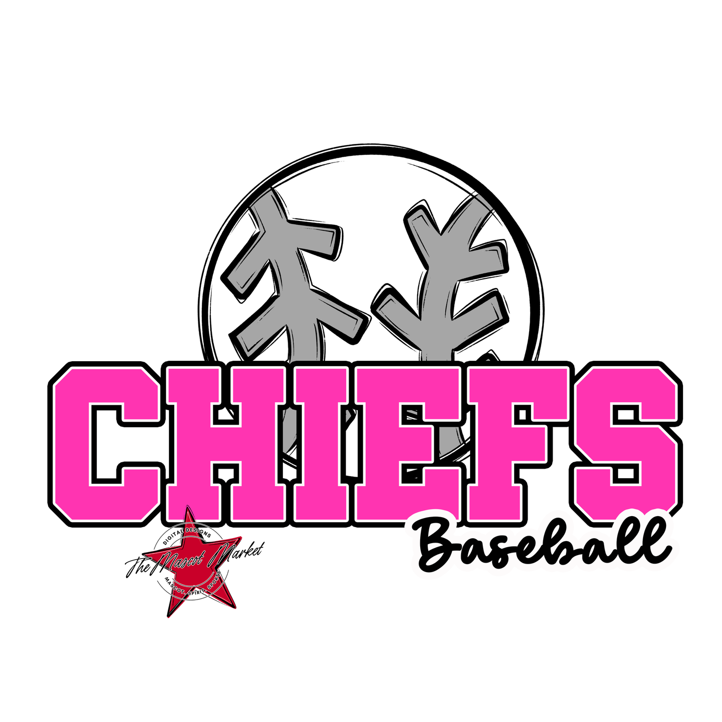 Chiefs Varsity Baseball-Pink