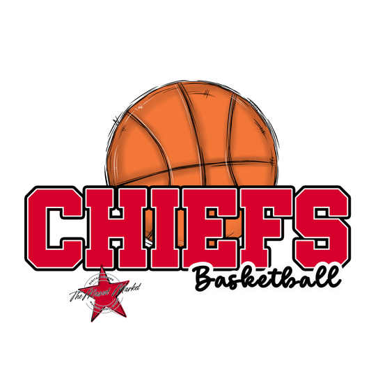 Chiefs Varsity Basketball-Red