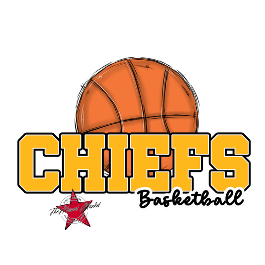 Chiefs Varsity Basketball-Yellow