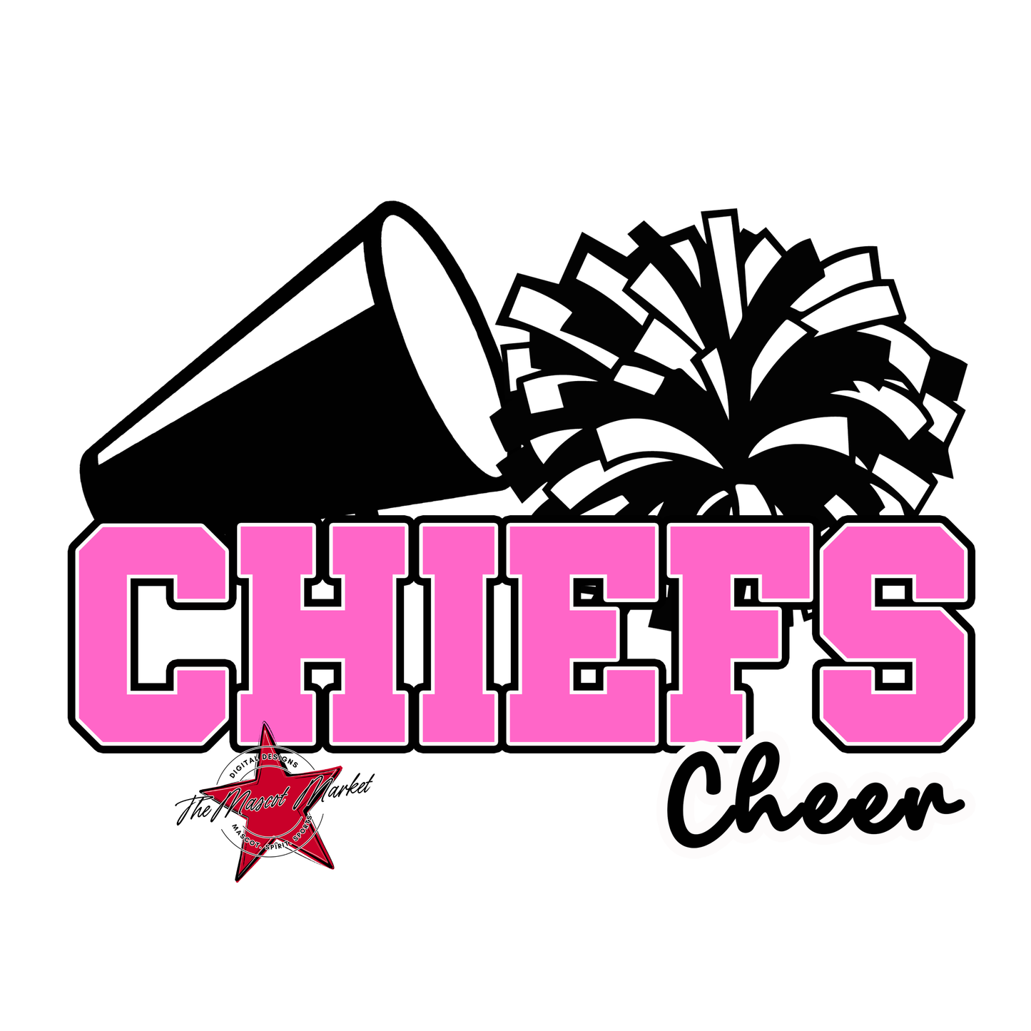 Chiefs Varsity Cheer-Baby Pink