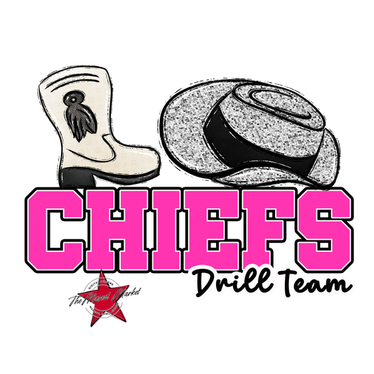 Chiefs Varsity Drillteam-Pink