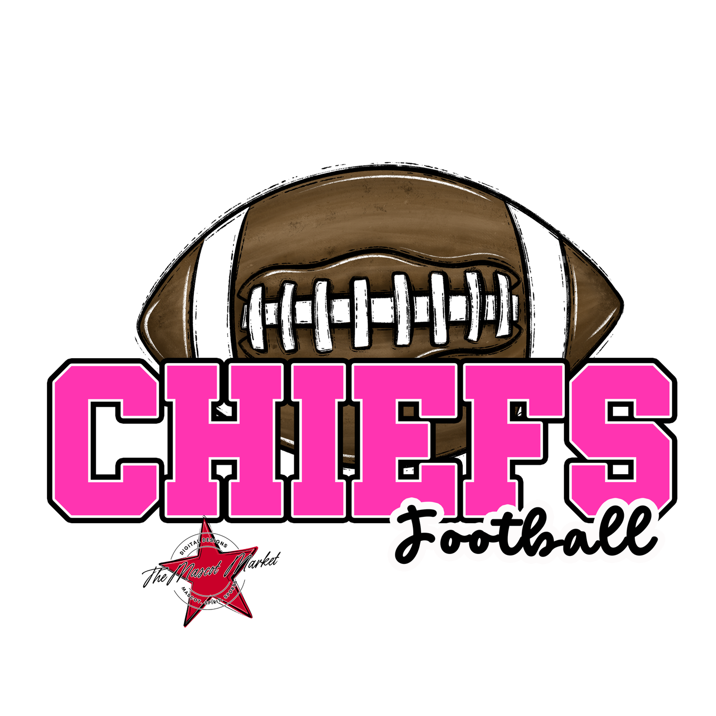 Chiefs Varsity Football-Pink