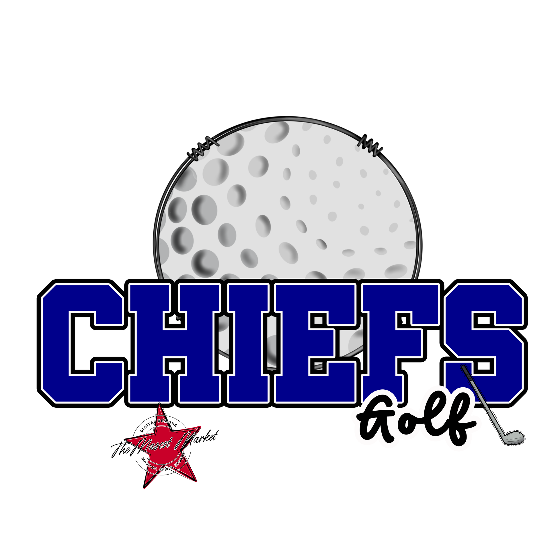 Chiefs Varsity Golf-Blue