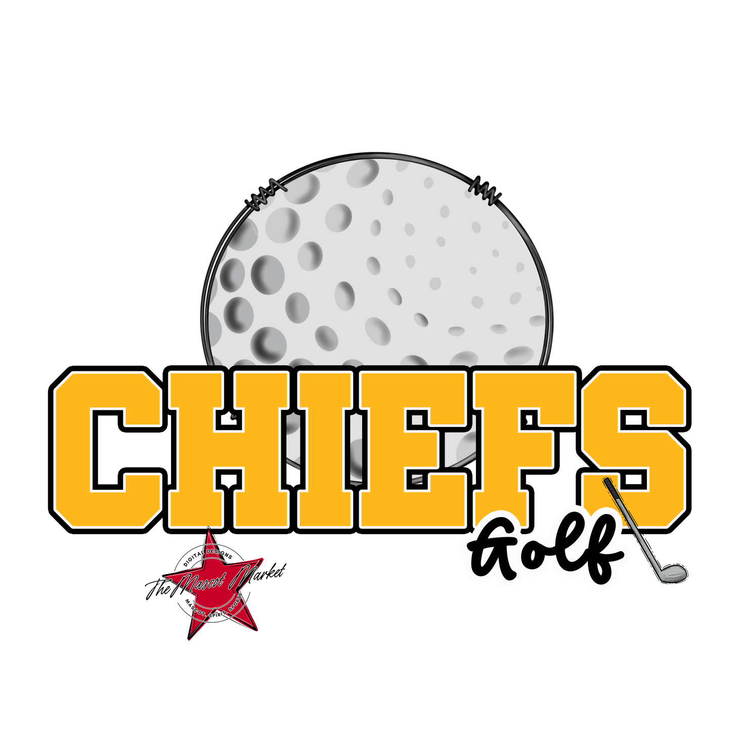 Chiefs Varsity Golf-Yellow