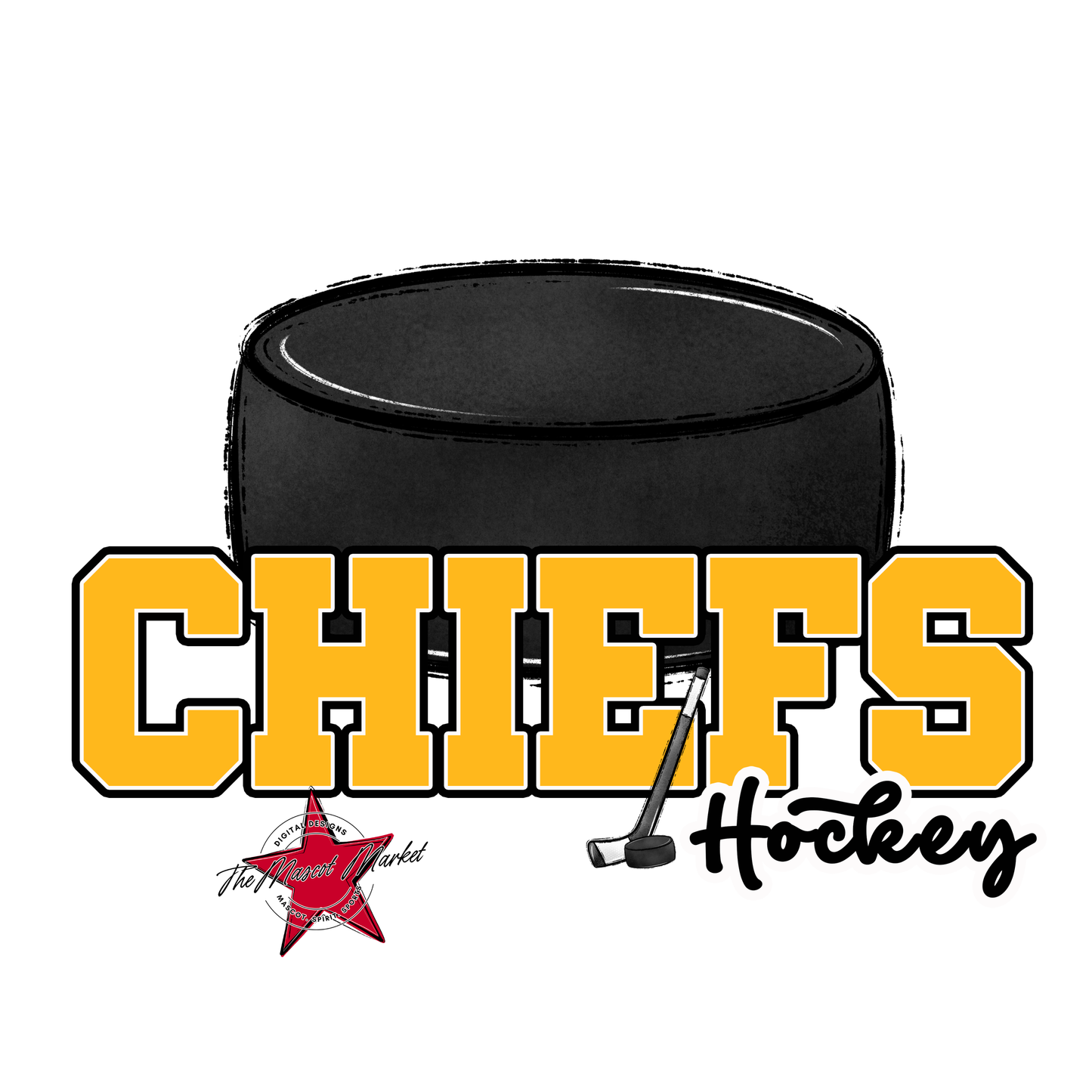 Chiefs Varsity Hockey-Yellow