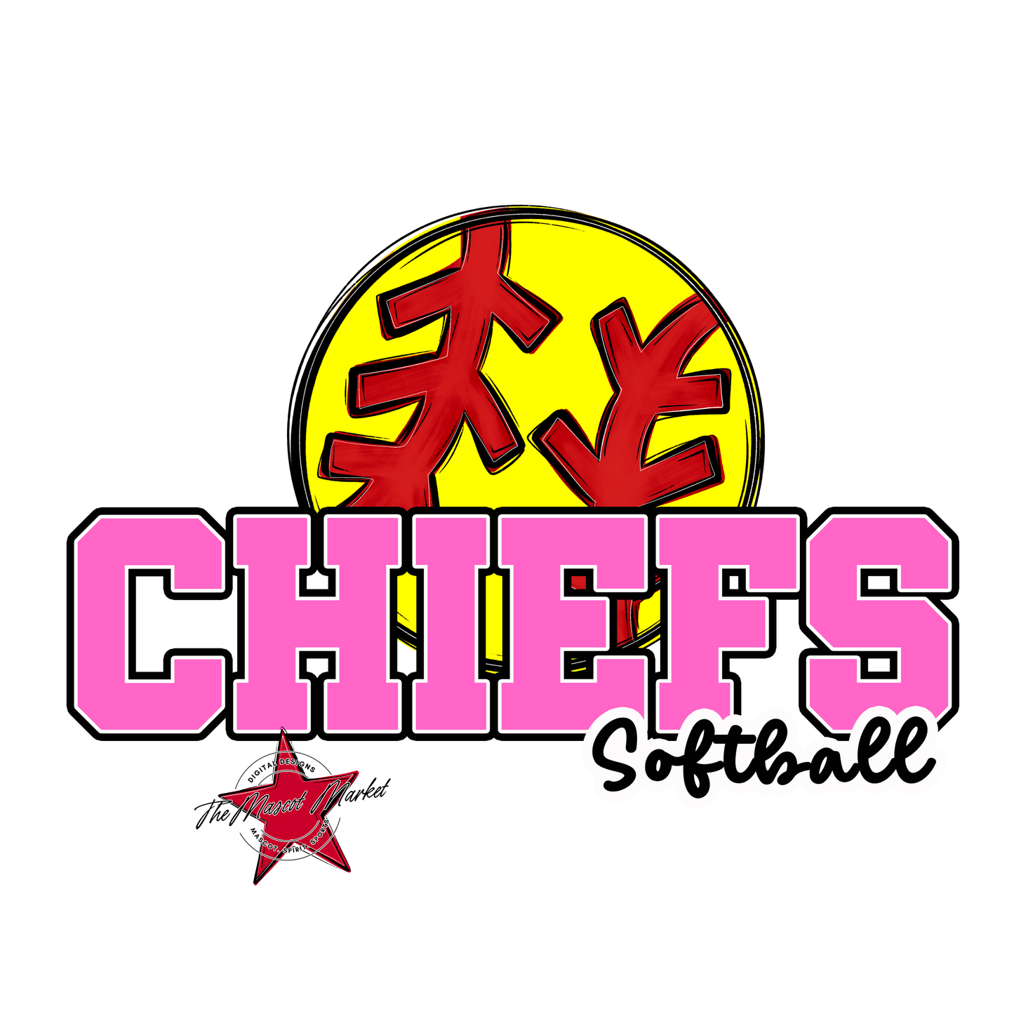 Chiefs Varsity Softball-Baby Pink
