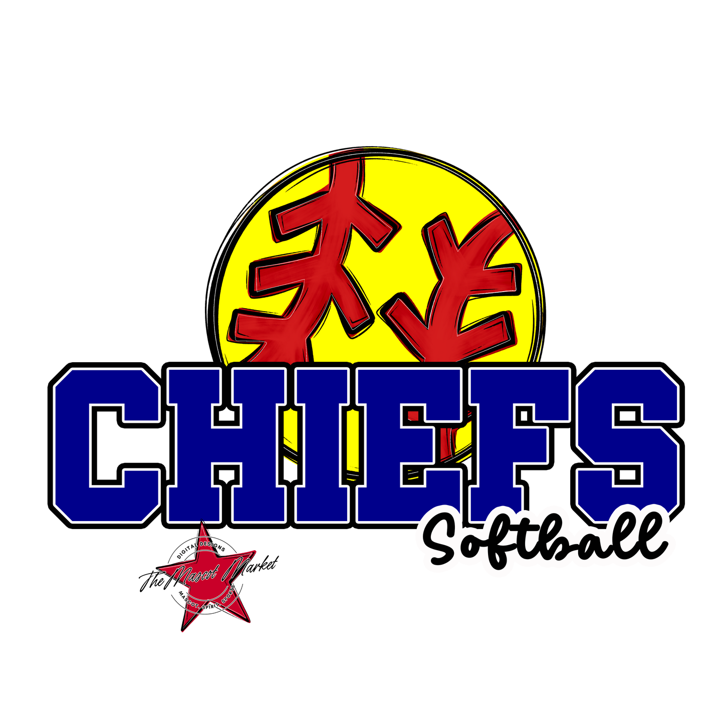 Chiefs Varsity Softball-Blue