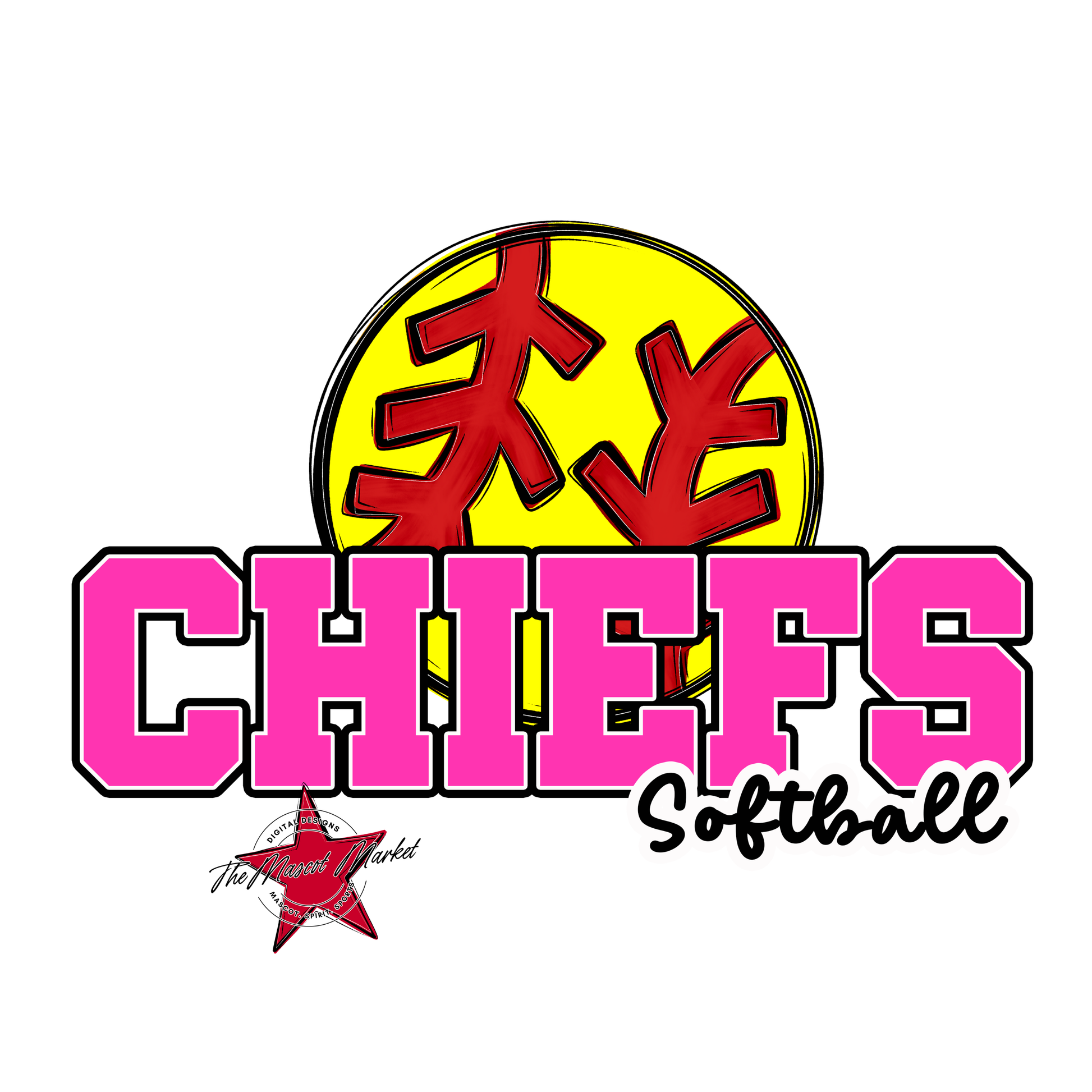 Chiefs Varsity Softball-Pink