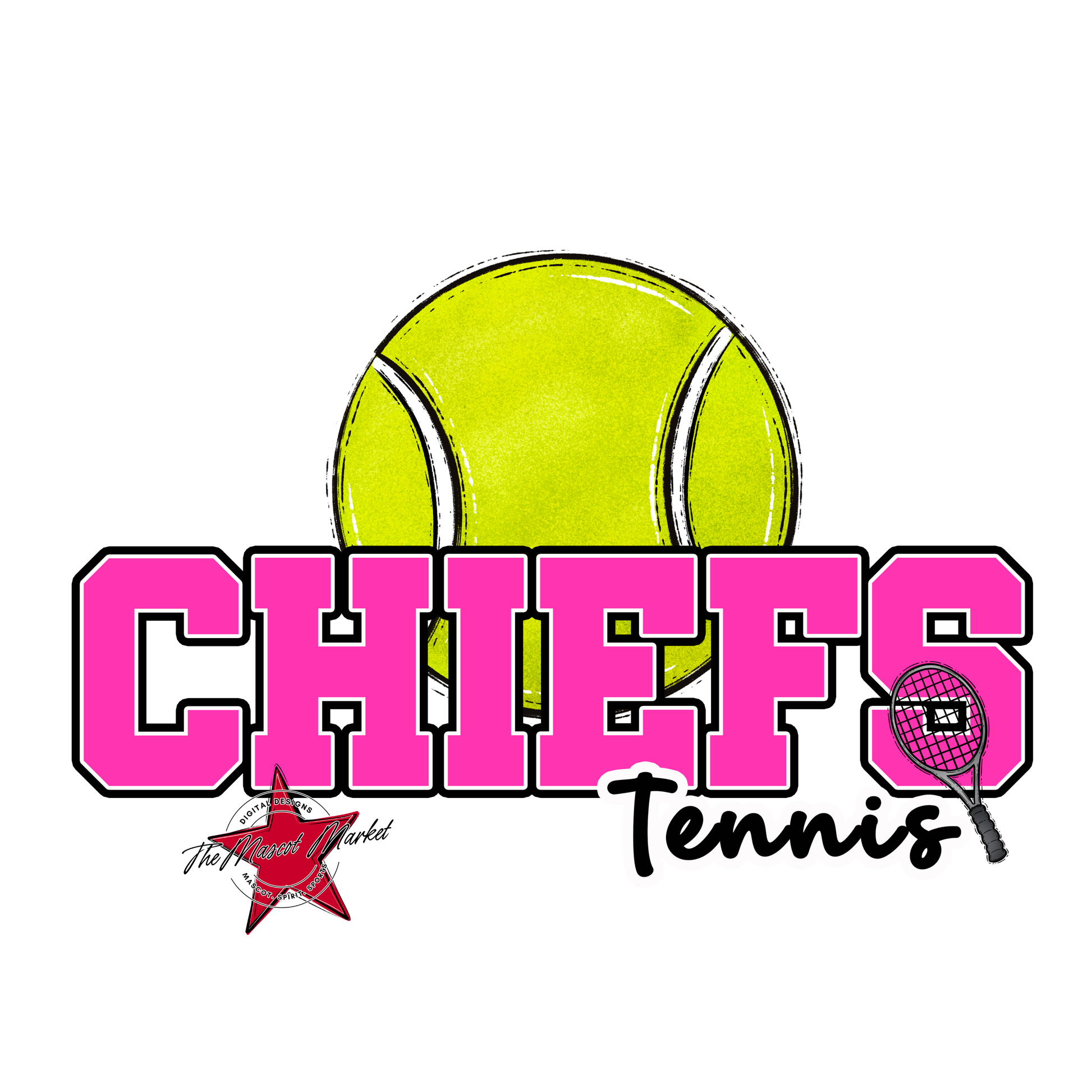 Chiefs Varsity Tennis-Pink