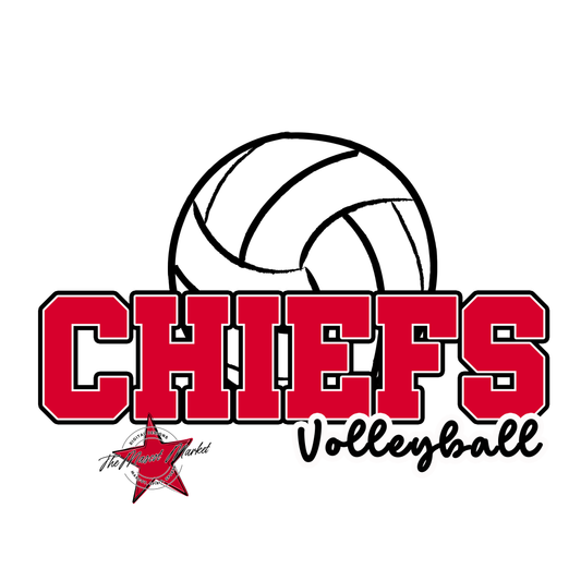 Chiefs Varsity Volleyball-Red