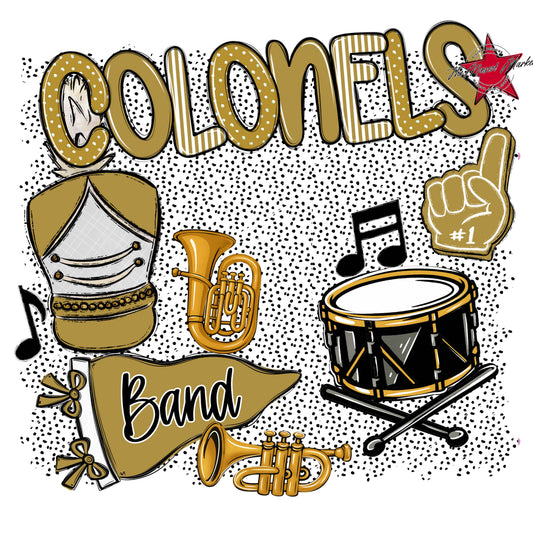 Colonels Band Spirit-Gold