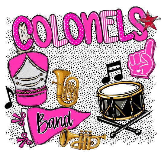 Colonels Band Spirit-Pink
