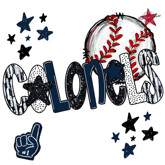 Colonels Baseball Scrape-Navy