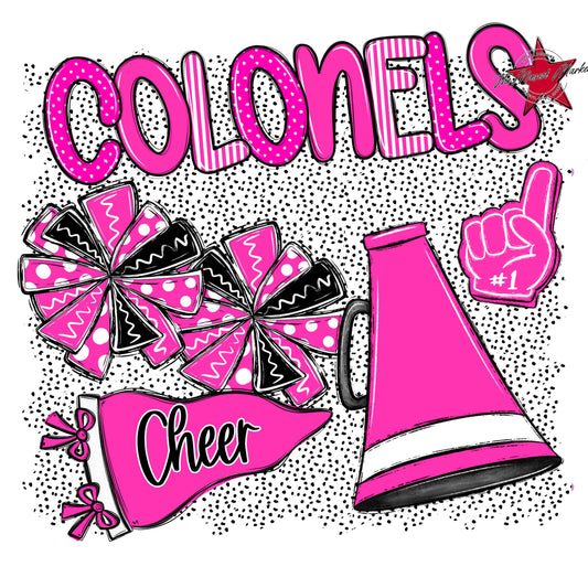 Colonels Cheer Spirit-Pink
