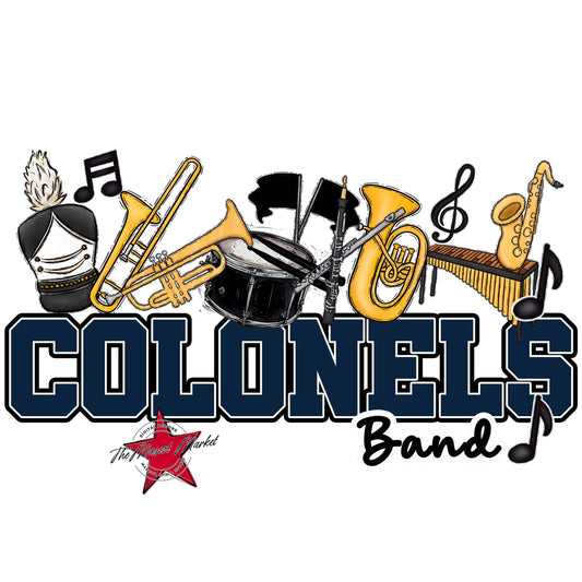 Colonels Varsity Band-Navy