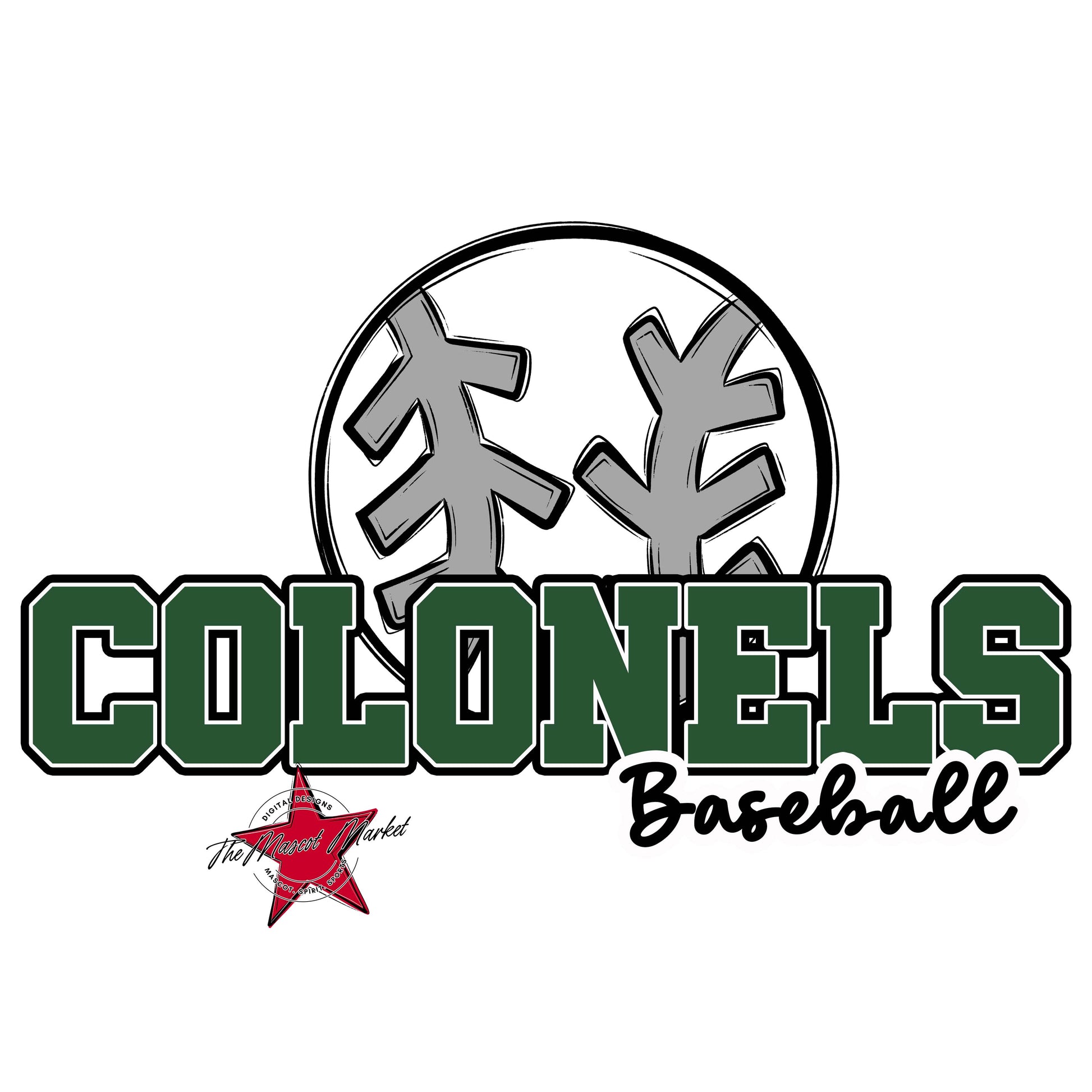 Colonels Varsity Baseball-Green