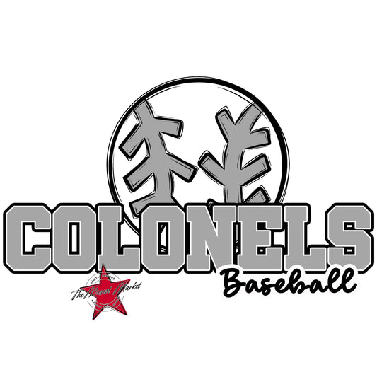 Colonels Varsity Baseball-Grey