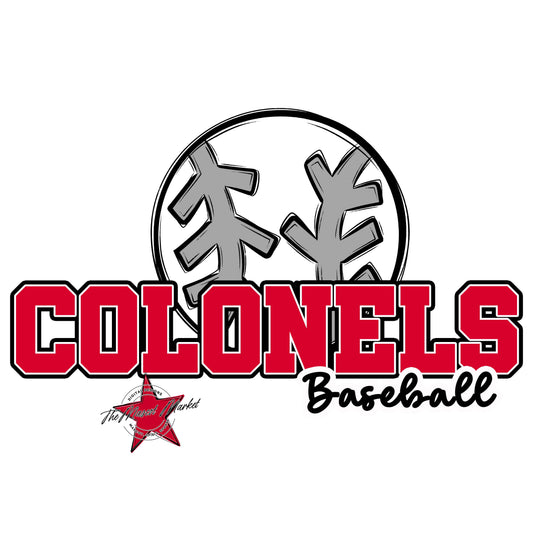 Colonels Varsity Baseball-Red