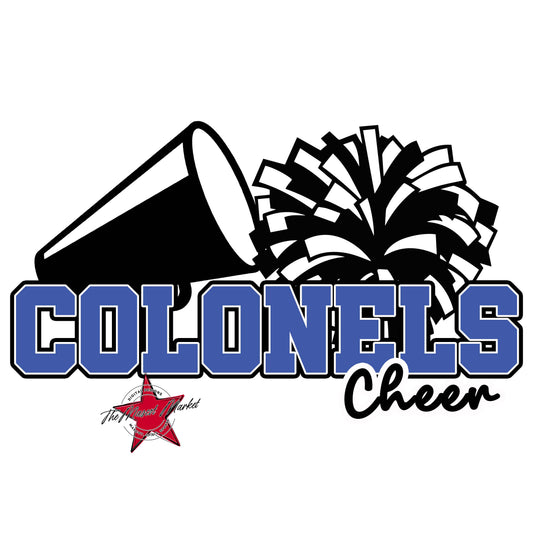 Colonels Varsity Cheer-Off Blue