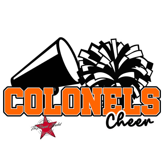Colonels Varsity Cheer-Orange