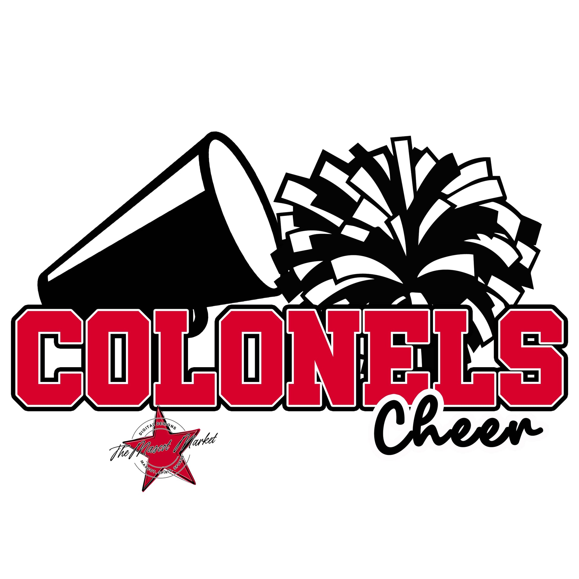 Colonels Varsity Cheer-Red