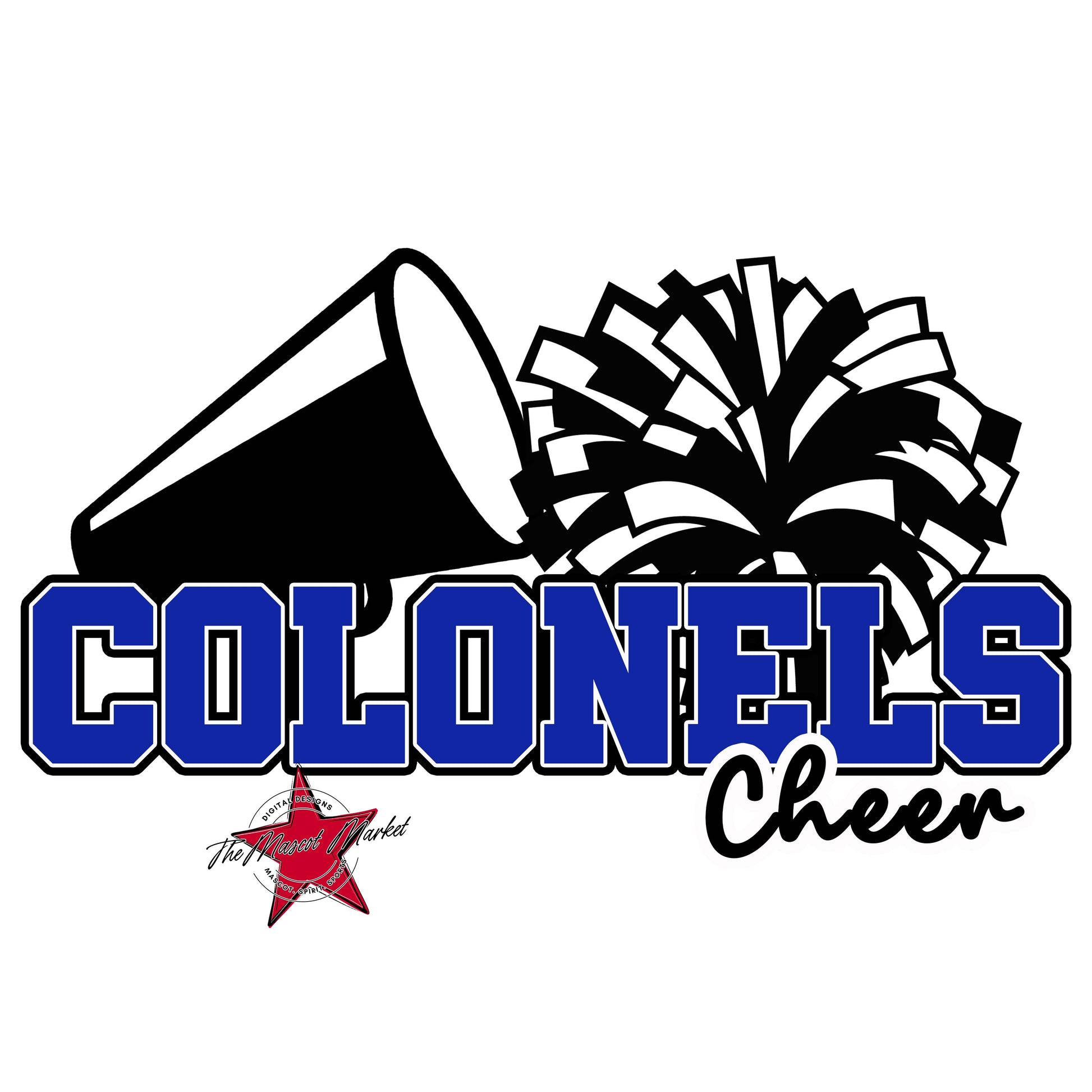 Colonels Varsity Cheer-Royal Blue