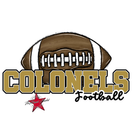 Colonels Varsity Football-Gold