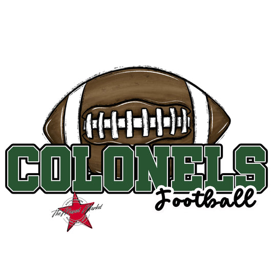 Colonels Varsity Football-Green