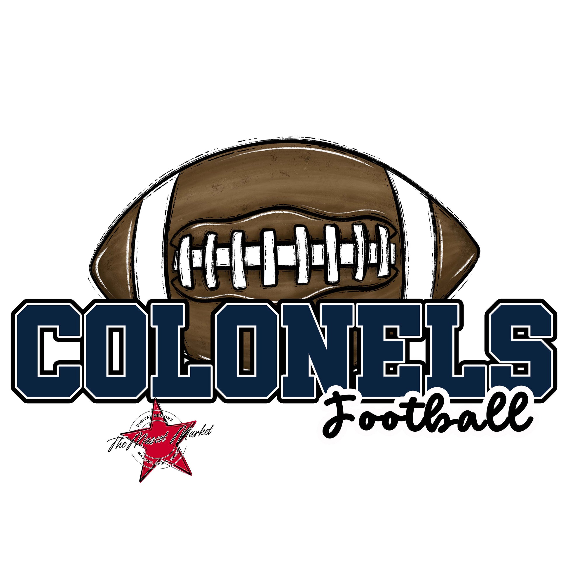 Colonels Varsity Football-Navy