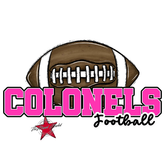 Colonels Varsity Football-Pink