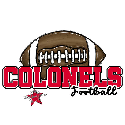 Colonels Varsity Football-Red