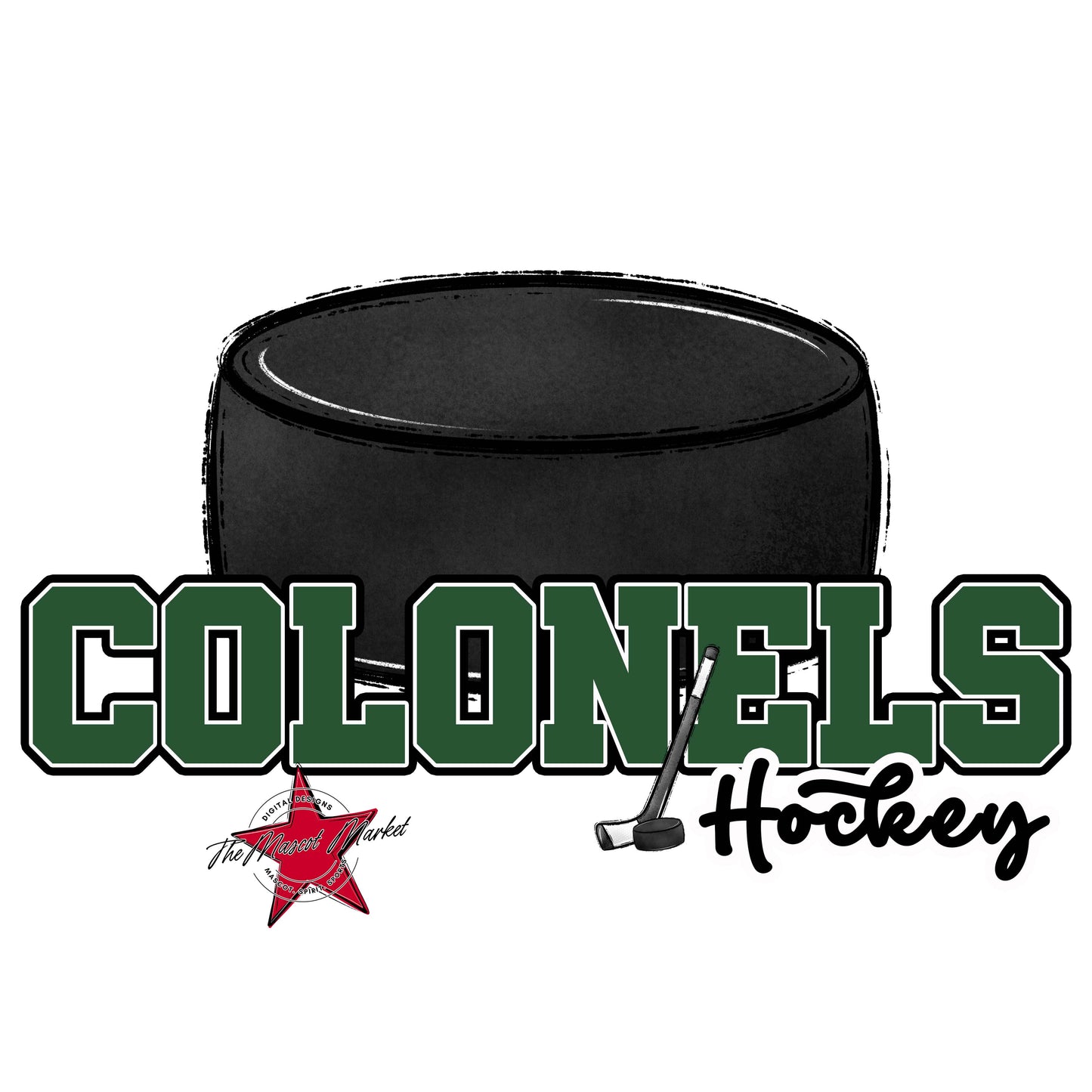 Colonels Varsity Hockey-Green