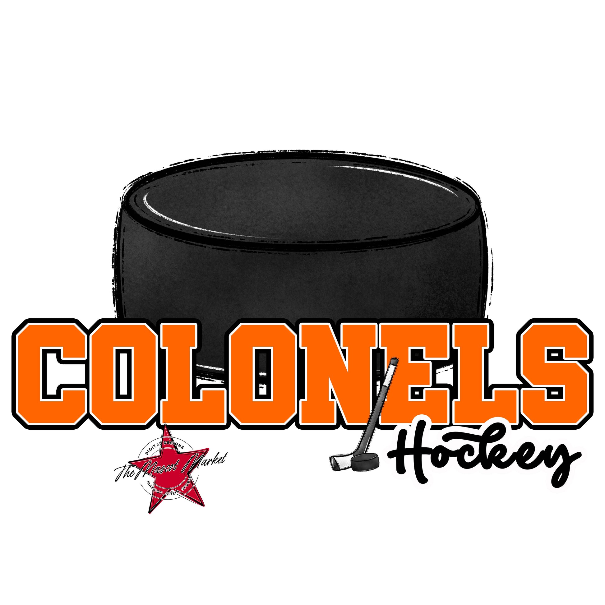 Colonels Varsity Hockey-Orange
