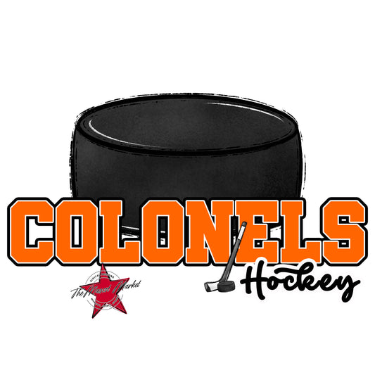 Colonels Varsity Hockey-Orange