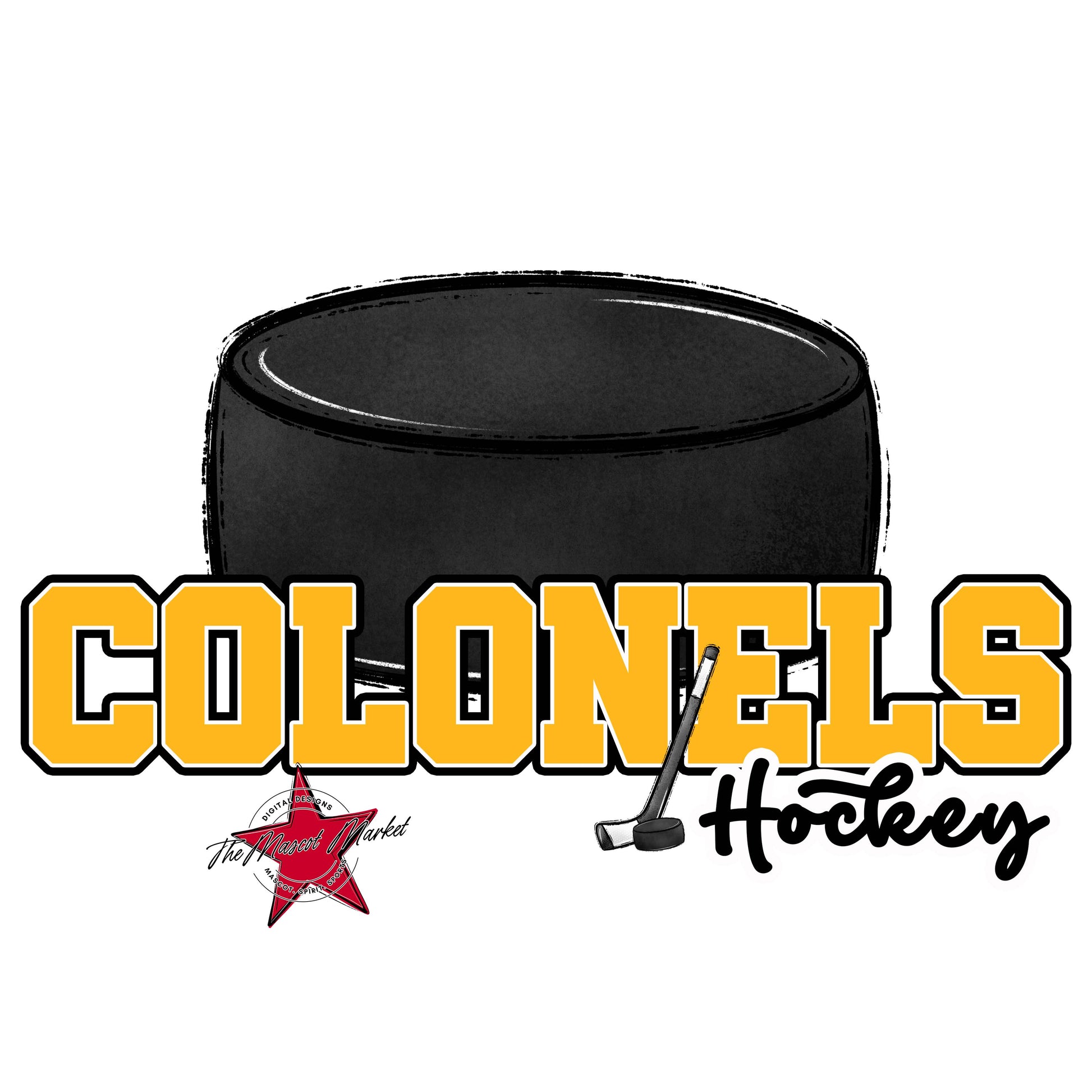 Colonels Varsity Hockey-Yellow