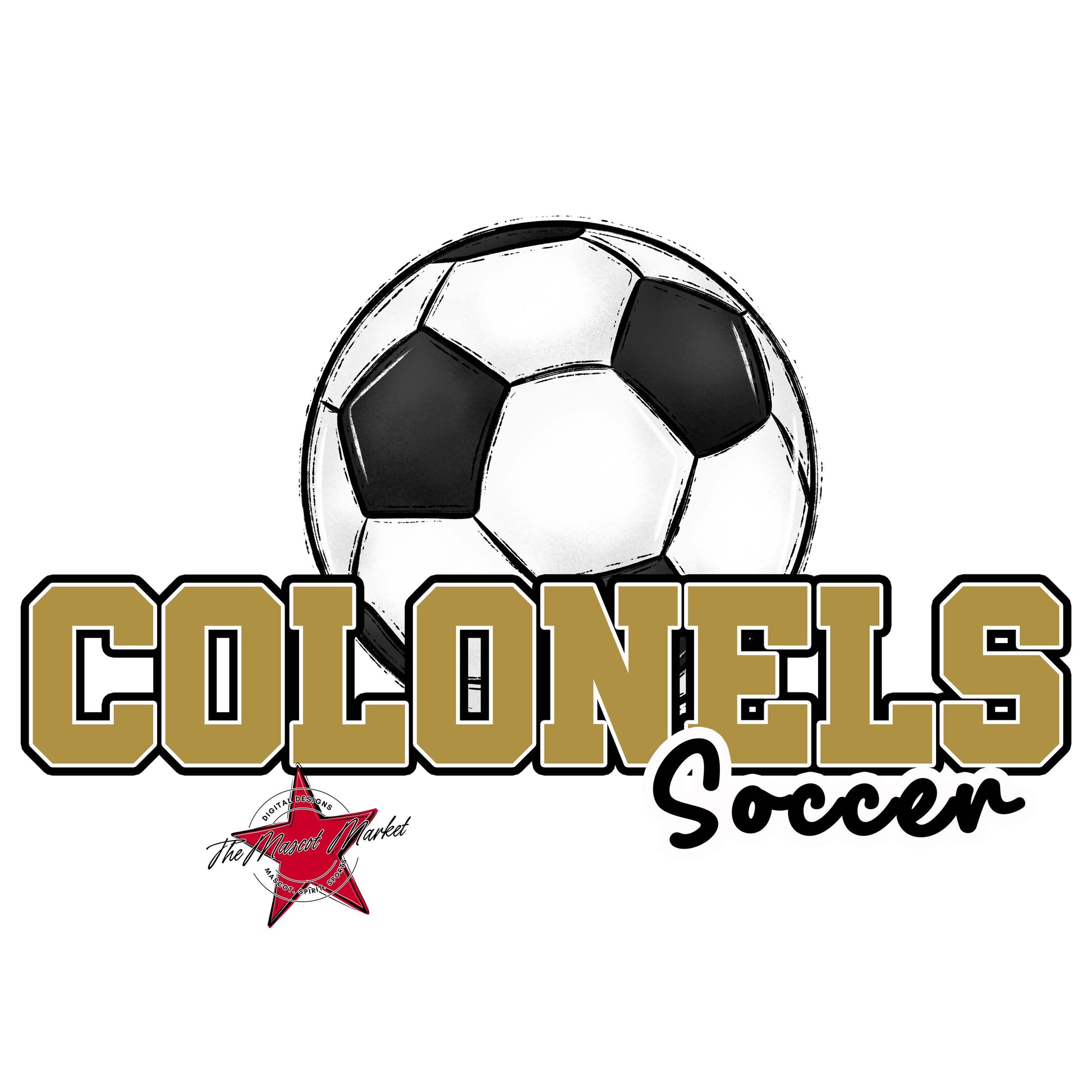 Colonels Varsity Soccer-Gold