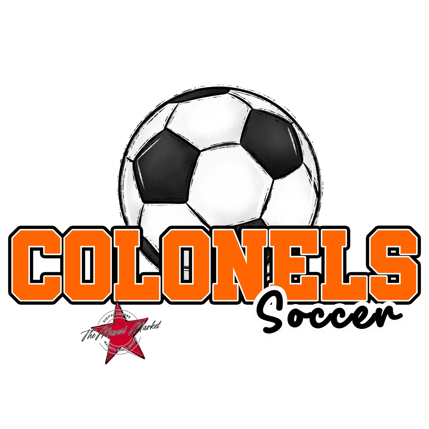Colonels Varsity Soccer-Orange
