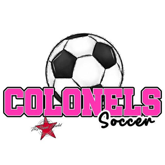 Colonels Varsity Soccer-Pink