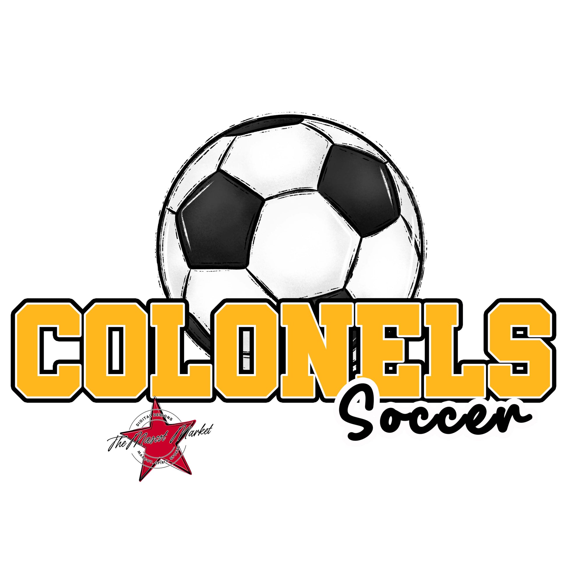 Colonels Varsity Soccer-Yellow