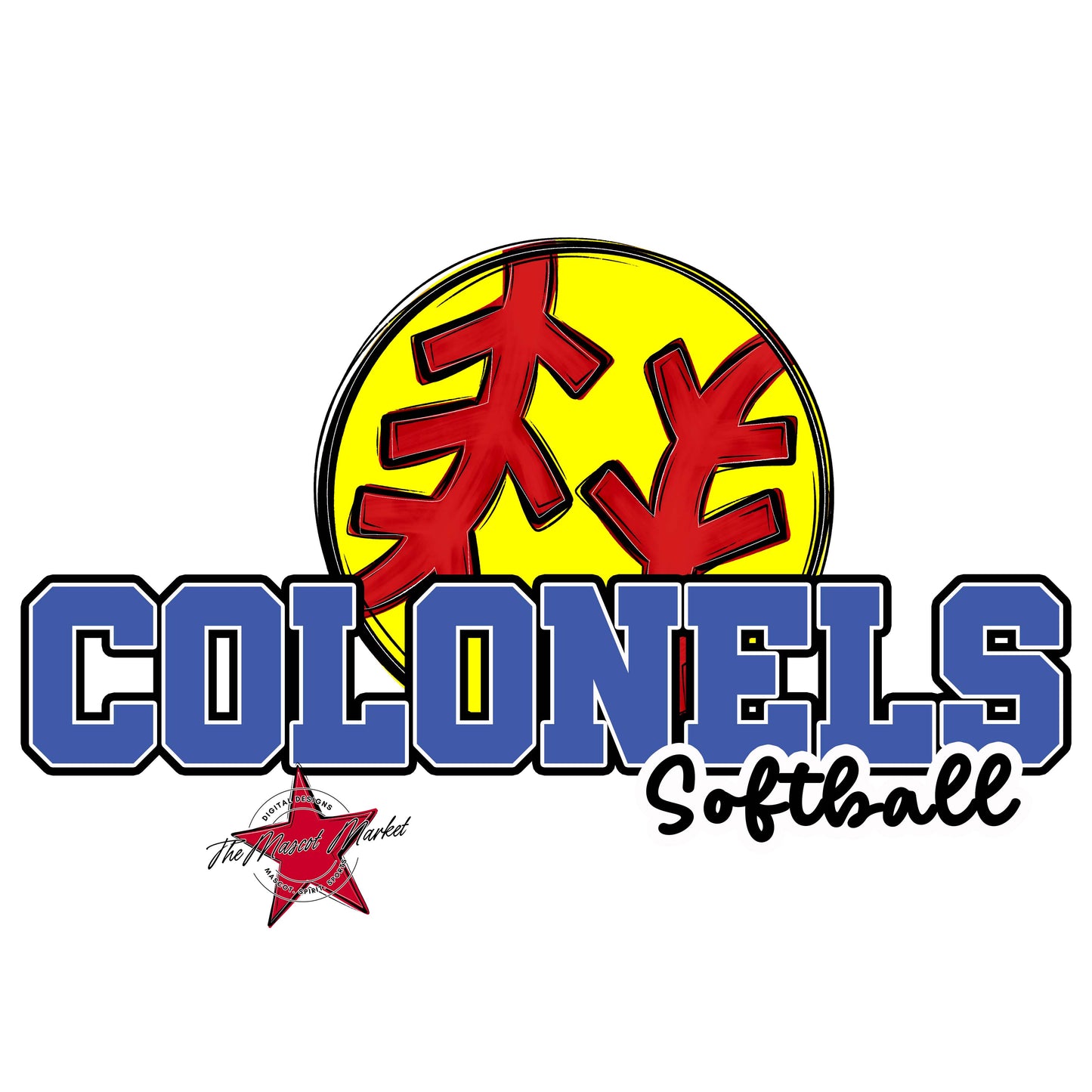 Colonels Varsity Softball-Off Blue