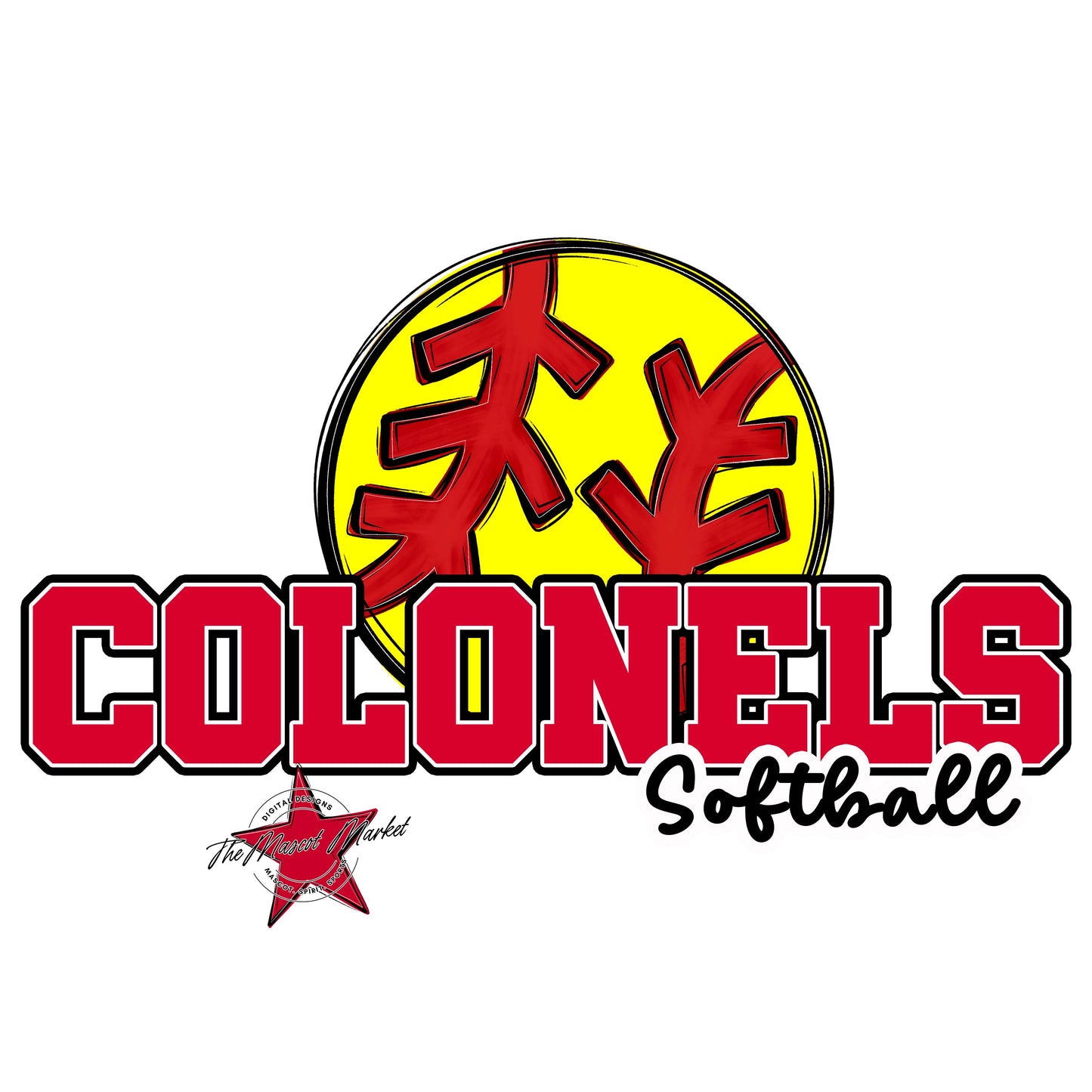 Colonels Varsity Softball-Red