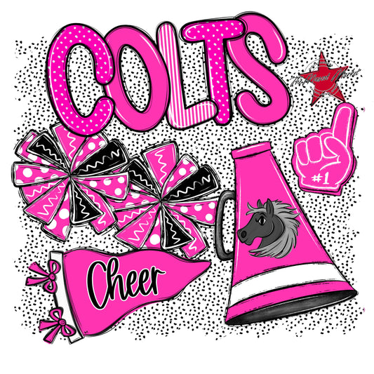 Colts Cheer Spirit-Pink