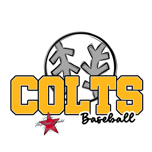Colts Varsity Baseball-Yellow