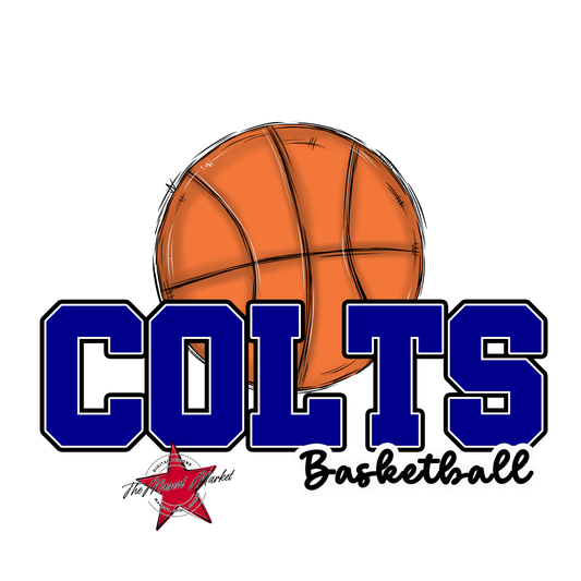 Colts Varsity Basketball-Blue
