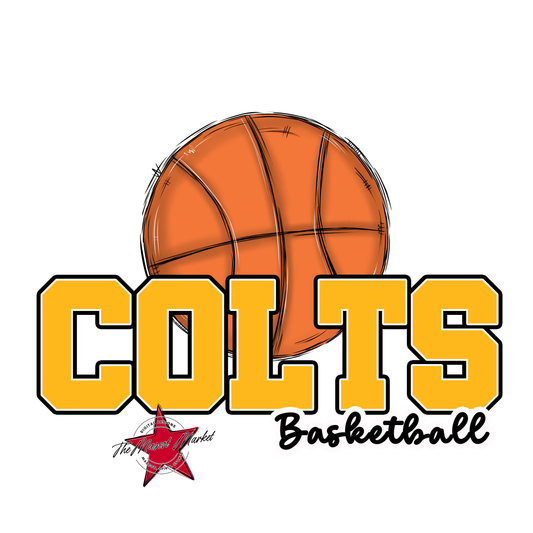 Colts Varsity Basketball-Yellow